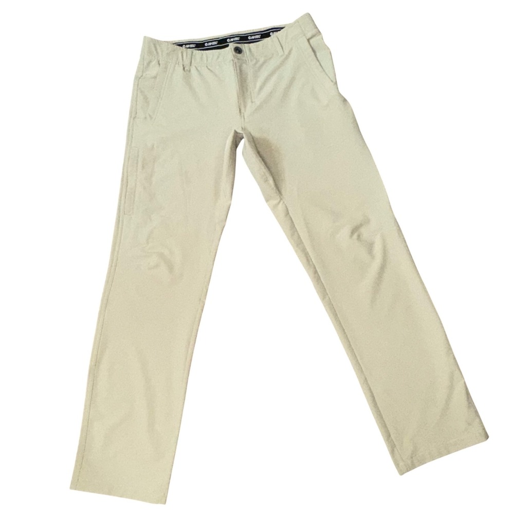 HI-TEC Performance Outdoor Hiking Pants Tan Stretch | Men's 32x32